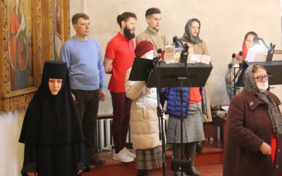 служение Епископа Сергия в день Престольного праздника