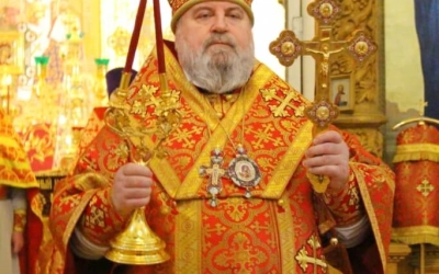 служение Епископа Сергия в день памяти иконы Божией Матери