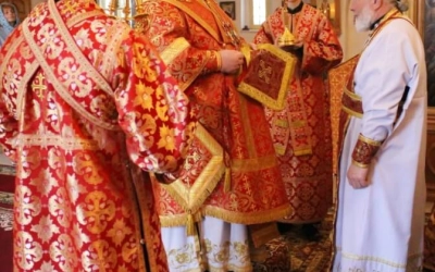 Служение Епископа Вяземского и Гагаринского Сергия в Иоанно-Предтеченском женском монастыре