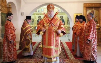 Служение Епископа Вяземского и Гагаринского Сергия в Иоанно-Предтеченском женском монастыре