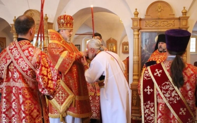Служение Епископа Вяземского и Гагаринского Сергия в Иоанно-Предтеченском женском монастыре