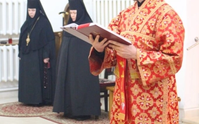 Служение Епископа Вяземского и Гагаринского Сергия в Иоанно-Предтеченском женском монастыре