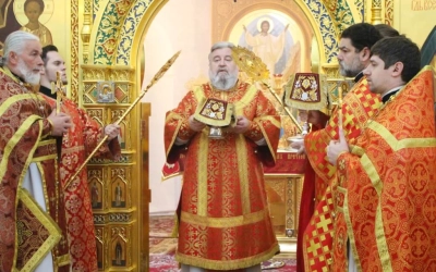 Служение Епископа Вяземского и Гагаринского Сергия в Иоанно-Предтеченском женском монастыре