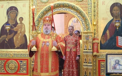 Служение Епископа Вяземского и Гагаринского Сергия в Иоанно-Предтеченском женском монастыре