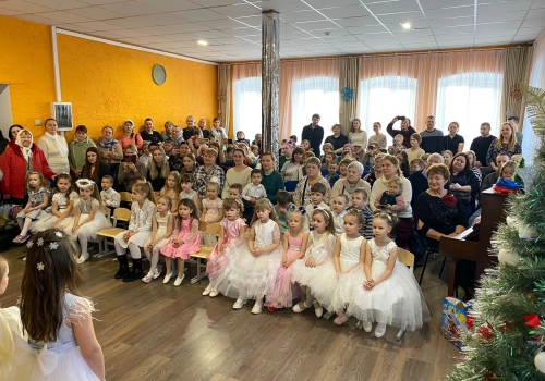 Рождественский праздник для детей в городе Сычевка