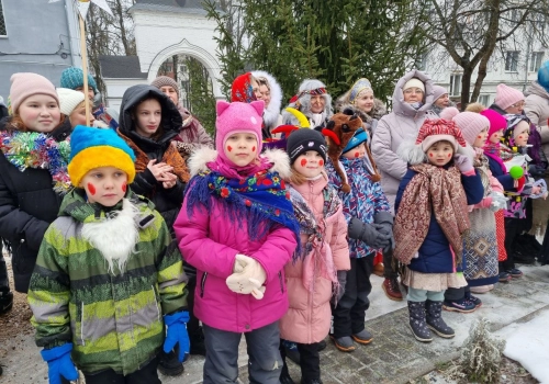 В городе Вязьме завершился XII районный интерактивный праздник-фестиваль «Вяземские колядки 2025»