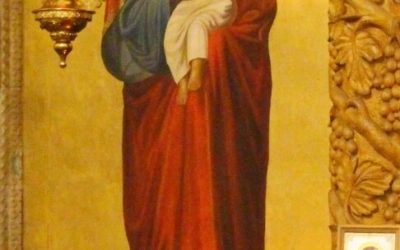 Служение Епископа Сергия в день празднования иконы Божией Матери