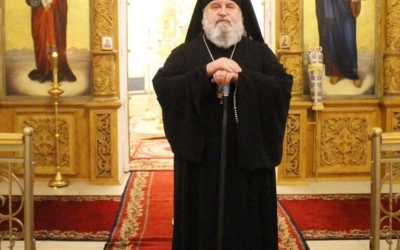 Служение Епископа Сергия в день празднования иконы Божией Матери