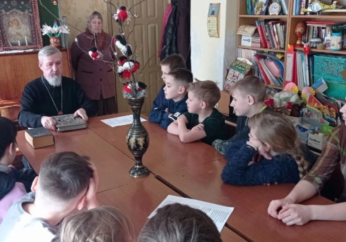 В храме в честь иконы Божией Матери 