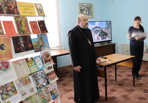 Священник принял участие в акции 