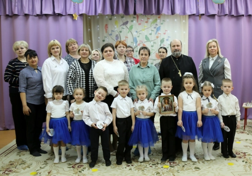 Открытое занятие в детском саду 