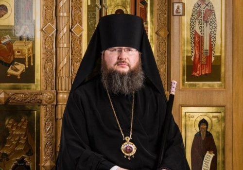 Поздравление епископу Рославльскому и Десногорскому Мелетию с годовщиной Архиерейской хиротонии