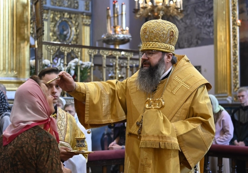 Архипастырь совершил Всенощное бдение в канун Недели 2-й по Пятидесятнице