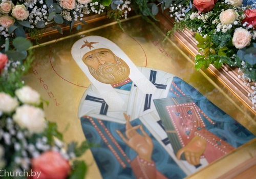 Митрополит Исидор принял участие в торжествах, приуроченных к 100-летию со дня блаженной кончины святителя Тихона, в городе Глубокое Полоцкой епархии