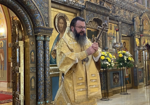 Митрополит Исидор совершил богослужение в Зачатьевском женском монастыре