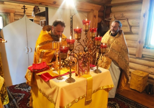 Престольные торжества деревне Замыцкое