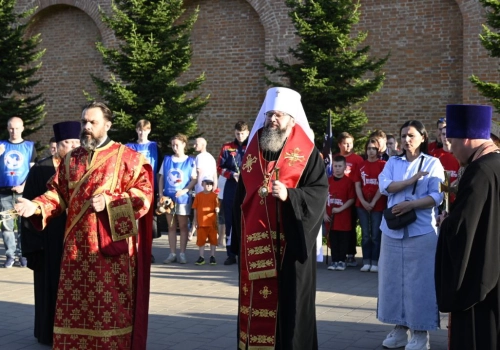 Архипастырь принял участие в памятной акции, посвященной Дню памяти детей-жертв войны в Донбассе
