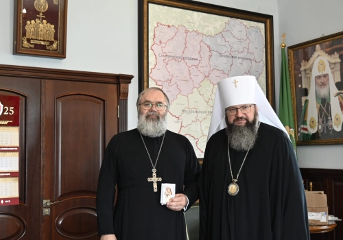 Протоиерей Василий Мовчанюк удостоен медали «80 лет освобождения Беларуси от немецко-фашистских захватчиков».