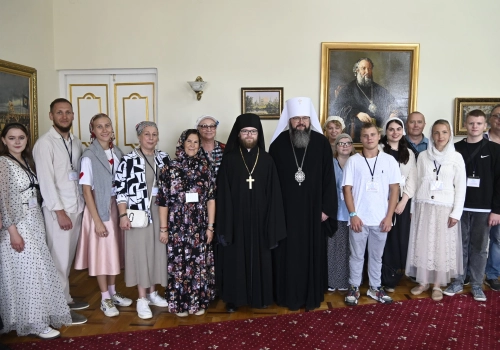 Митрополит Исидор встретился с участниками VIII Международного Одигитриевского Фестиваля колокольного звона