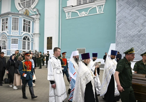 Митрополит Исидор совершил чин отпевания генерала-лейтенанта Николая Владимировича Рудака