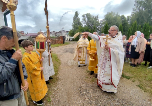 В храме Преображения Господня г. Вязьмы отметили Престольный праздник