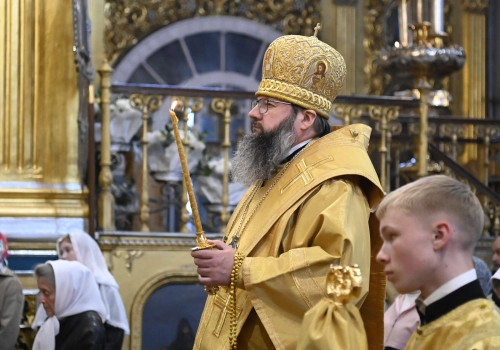 Архипастырь совершил вечернее богослужение в канун 11-й Недели по Пятидесятнице