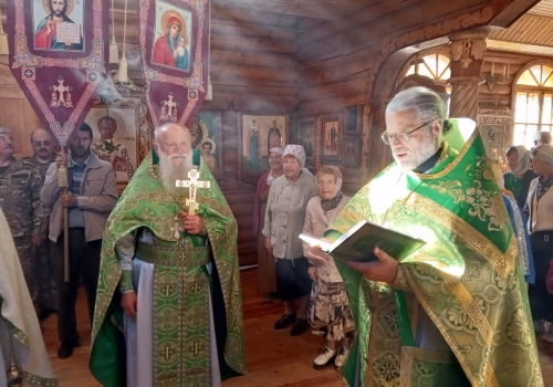 Престольный праздник в день памяти князя Александра Невского в селе Вязьма-Брянская
