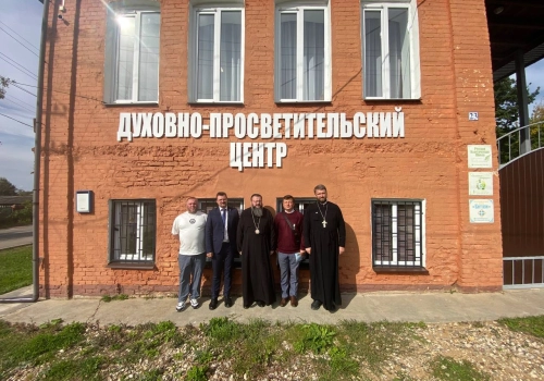 Владыка Исидор совершил рабочий визит в Духовно-просветительский центр г. Сычёвка