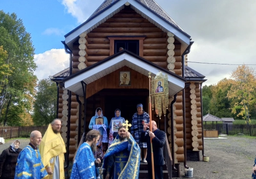 В селе Успенское отметили 3-летие храма