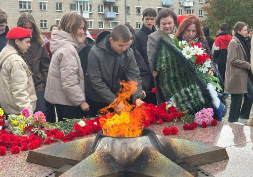 Памятный митинг в честь 82-й годовщины со дня освобождения Смоленщины от немецко-фашистских захватчиков в г. Вязьма