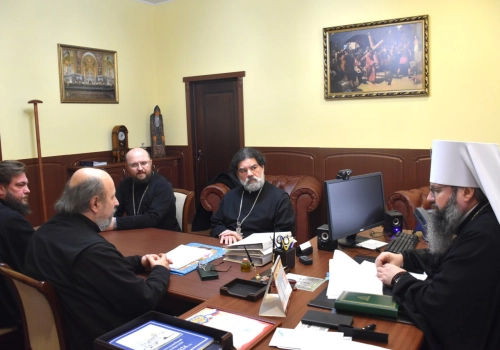 Состоялась рабочая встреча с духовенством Вяземской епархии