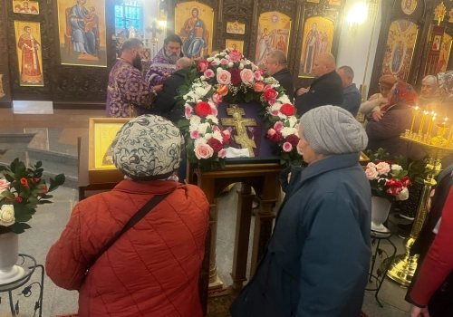 Праздник Воздвижения Честного и Животворящего Креста Господня, в Благовещенском соборе г. Гагарин