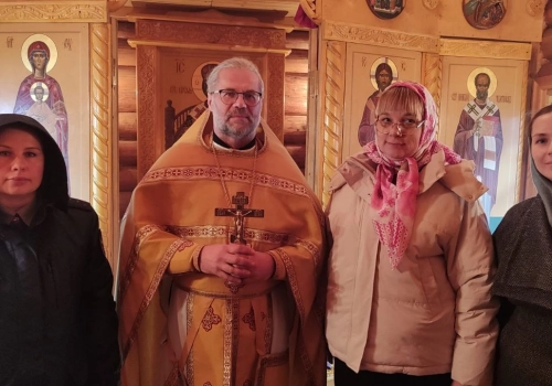 Божественная литургия на территории СИЗО-2 г. Вязьмы