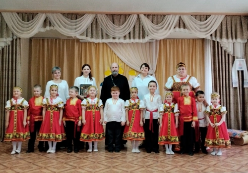 В детском саду №2 прошло открытое занятие, посвященное празднику Покрова Богородицы