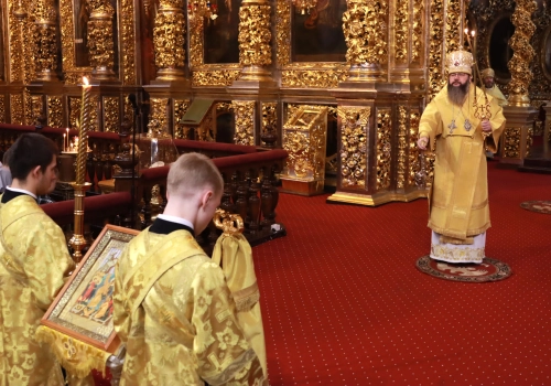 Божественная литургия в Неделю 19-ю по Пятидесятнице