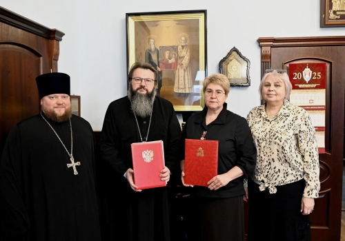 Митрополит Исидор встретился с представителями Фонда пенсионного и социального страхования