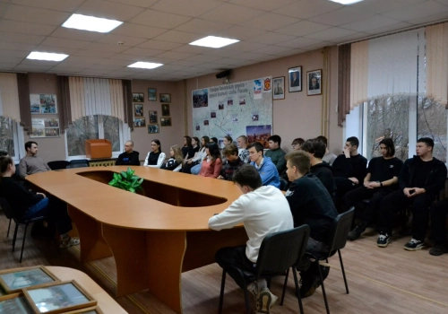 Беседа со студентами СКИПТБ имени К.Г. Разумовского