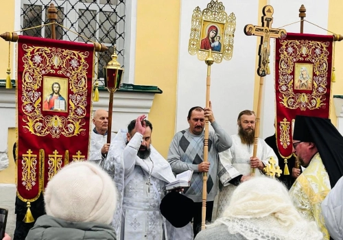 Престольный праздник в деревне Кикино