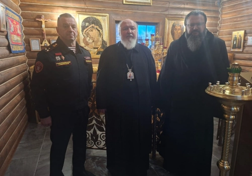 Архипастыри посетили храм Росгвардии в Смоленске