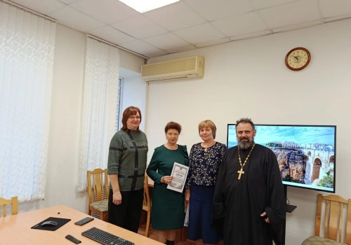 Завершающий этап Рождественских чтений прошел в Темкинском округе