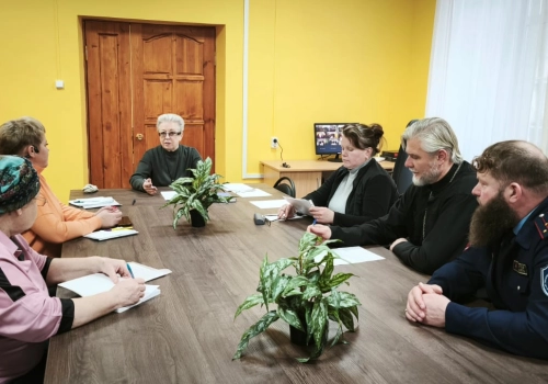Рабочая встреча руководителя епархиального Отдела по социальному служению и церковной благотворительности с помощниками благочинных по социальному служению
