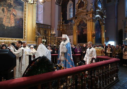 Митрополит Исидор совершил чин отпевания Сергея Сергеевича Смирнова