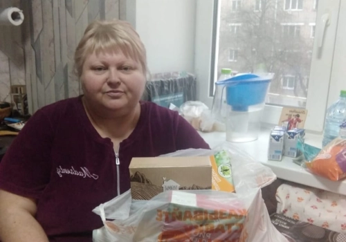 В Сафоновском районе проведена раздача продуктовых наборов в рамках проекта «Серафимовы Подворья»