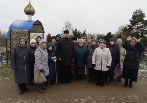 На Фроловском кладбище совершили литию по игумену Михею (Михальчичу)