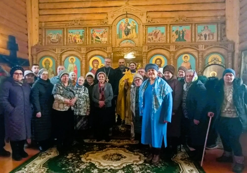 Состоялись престольные торжества в деревне Касня