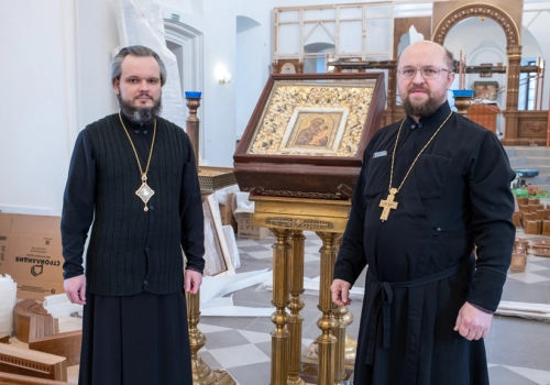 Епископ Алексий совершил рабочую поездку в приходы Новодугинского района