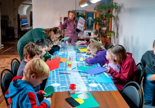 Воскресная школа «Введение во храм» готовится к празднику Рождества Христова