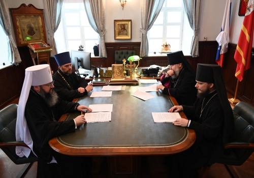 Состоялось итоговое в этом году заседание Архиерейского совета Смоленской митрополии