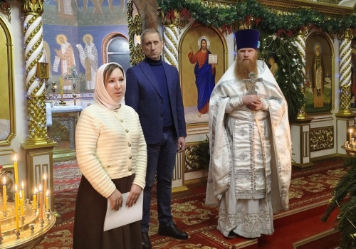 Престольный праздник в храме Рождества Христова г. Сафоново