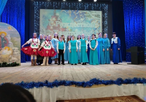 Состоялся Рождественский концерт в Сычевском Доме культуры